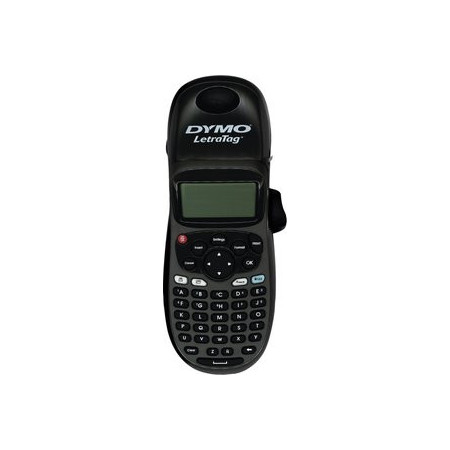 Rotuladora electrónica MAQUINA de ROTULAR DYMO ELECTRONICA LETRATAG LT100-H (portable) NEGRO