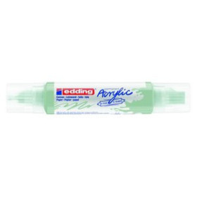 Marcadores permanentes MARCADOR ACRYLIC EDDING 5400 3D DOBLE PUNTA (2-3/5-10 mm) MENTA SUAVE