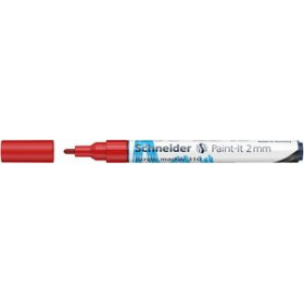 Marcadores permanentes MARCADOR ACRYLIC SCHNEIDER PAINT-IT 310 CONICO (2 mm) ROJO