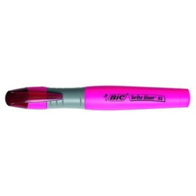 Marcadores flúor (tinta y gel) MARCADOR FLUOR BIC BRITE LINER XL ROSA