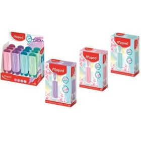 Marcadores flúor (tinta y gel) MARCADOR FLUOR MAPED FLUO PEPS CLASSIC PASTEL SURTIDO EXPOSITOR DE 48