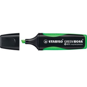 Marcadores flúor (tinta y gel) MARCADOR FLUOR STABILO GREEN BOSS VERDE