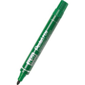Marcadores permanentes MARCADOR PERMANENTE PENTEL N50 CONICO VERDE