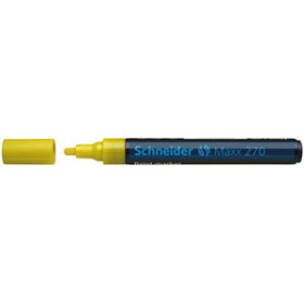 Marcadores permanentes MARCADOR PERMANENTE SCHNEIDER MAXX 270 CONICO 1-3 mm AMARILLO