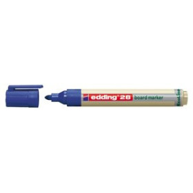 Marcadores de pizarra y flipchart MARCADOR PIZARRA EDDING 28 ECOLINE CONICO AZUL