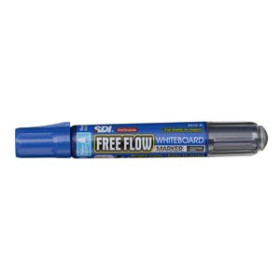 Marcadores de pizarra y flipchart MARCADOR PIZARRA FREE FLOW RECARGABLE CONICO AZUL