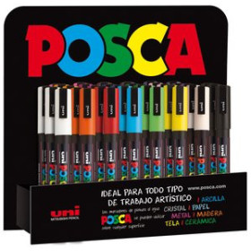 Marcadores de tinta opaca no permanente MARCADOR T.OPACA NO PERM. UNI POSCA  0