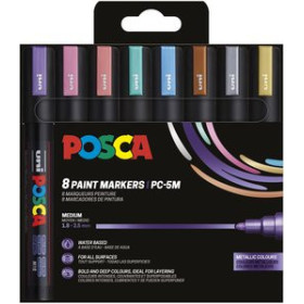 Marcadores de tinta opaca no permanente MARCADOR T.OPACA NO PERM. UNI POSCA  1