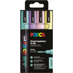 Marcadores de tinta opaca no permanente MARCADOR T.OPACA NO PERM. UNI POSCA  1