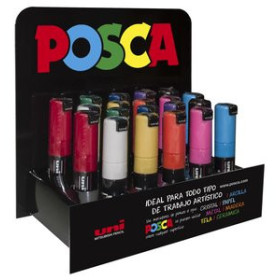 Marcadores de tinta opaca no permanente MARCADOR T.OPACA NO PERM. UNI POSCA  8