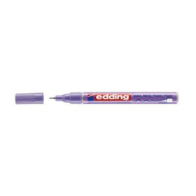 Marcadores de tinta opaca permanente MARCADOR T.OPACA PERM. EDDING  780 CONICO METALICO VIOLETA