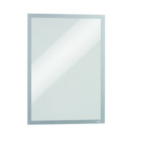 Paneles de información de fundas MARCO DURABLE MAGNETICO DURAFRAME A3 GRIS BOLSA DE 5