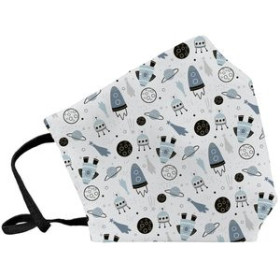 Protección MASCARILLA DE PROTECCION REUTILIZABLE FULI PEQUEÑA TALLA S SPACE BLANCO