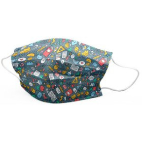 Protección MASCARILLA QUIRURGICA IIR 3 CAPAS DESECHABLE FIRST PROTEC INFANTIL COLE PAQUETE de 10