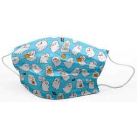 Protección MASCARILLA QUIRURGICA IIR 3 CAPAS DESECHABLE FIRST PROTEC INFANTIL FANTASMAS  PAQUETE de 10