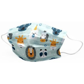 Protección MASCARILLA QUIRURGICA IIR 3 CAPAS DESECHABLE FIRST PROTEC INFANTIL JUNGLA PAQUETE de 10