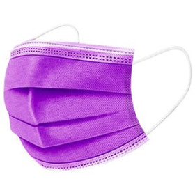 Protección MASCARILLA QUIRURGICA IIR 3 CAPAS DESECHABLE GALMASK INFANTIL LAVANDA PAQUETE de 10