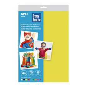 TNT (tela no tejida) y tela adhesiva MATERIAL PARA DISFRACES MULTICOLOR 70 GR