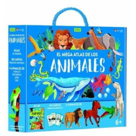 Juegos educativos MEGA ATLAS SASSI MANOLITO BOOKS ANIMALES