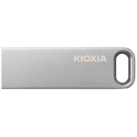 Memorias USB MEMORIA USB 128GB KIOXIA/TOSHIBA TRANSMEMORY U366 3.2 METAL GRIS (Incluye Canon LPI de 0