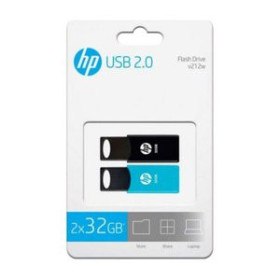Memorias USB MEMORIA USB 32GB HP X 2 TWIN 2.0 (Incluye Canon LPI de 0