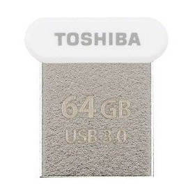 Memorias USB MEMORIA USB 64GB TOSHIBA TRANSMEMORY U364 ULTRAFIT TOWADADO 3.0 BLANCO (Incluye Canon LPI de 0