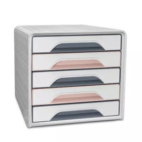 Módulos MODULO CEP 7-111 ESTANDAR 5 CAJONES COLOR BLANCO/ROSA/GRIS