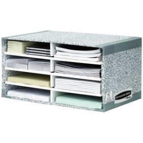 Módulos MODULO FELLOWES BANKERS BOX 8 BANDEJAS GRIS/BLANCO