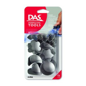 Moldeadores y accesorios MOLDES DAS IDEA MIX METALICOS MANUALIDADES BLISTER DE 12