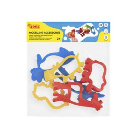 Moldeadores y accesorios MOLDES JOVI BOLSA ANIMALES DE LA JUNGLA 6 UNIDADES