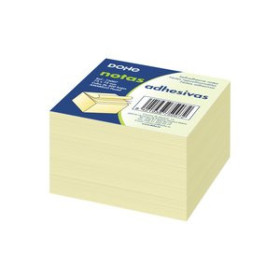 Notas adhesivas reposicionables NOTAS ADHESIVAS DOHE CUBO 400h  75 x 75 mm.