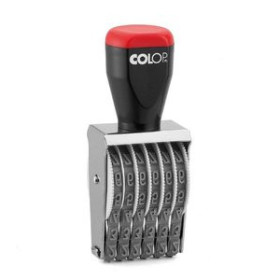 Numeradores NUMERADOR MANUAL COLOP 07006 (7mm/6 bandas)