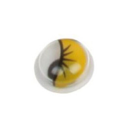 Ojos móviles OJOS MOVILES SMART AMARILLO 15 mm. PACK de 30
