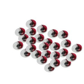 Ojos móviles OJOS MOVILES SMART ROJO 15 mm. PACK de 30