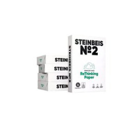 Papel multifunción blanco PAPEL A3 STEINBEIS Nº2 80g 500h 100% RECICLADO
