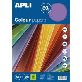 Papel multifunción color PAPEL COLOR A4 80g 100h SURTIDO INTENSO