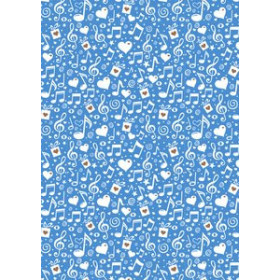 Papel de regalo en bobina PAPEL de REGALO BOBINA BASIKA 31 cm x 80 m (2 Kg aprox.) INFANTIL (IN1902-K 31 CM)