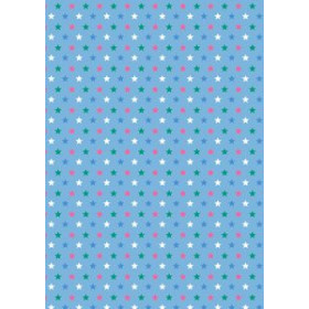 Papel de regalo en bobina PAPEL de REGALO BOBINA BASIKA 31 cm x 80 m (2 Kg aprox.) INFANTIL (IN2104-G 31 CM)