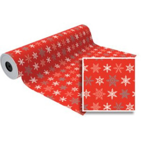 Papel de regalo en bobina PAPEL de REGALO BOBINA BASIKA 31 cm x 80 m (2 Kg aprox.) NAVIDAD (NV1902-D 31 CM)