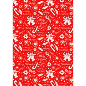 Papel de regalo en bobina PAPEL de REGALO BOBINA BASIKA 31 cm x 80 m (2 Kg aprox.) NAVIDAD (NV2401-A 31 CM)