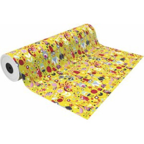 Papel de regalo en bobina PAPEL de REGALO BOBINA BASIKA 62 cm x 80 m (4 Kg aprox.) INFANTIL (IN1501-A 62 CM)