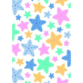 Papel de regalo en bobina PAPEL de REGALO BOBINA BASIKA 62 cm x 80 m (4 Kg aprox.) INFANTIL (IN2202-A 62 CM)