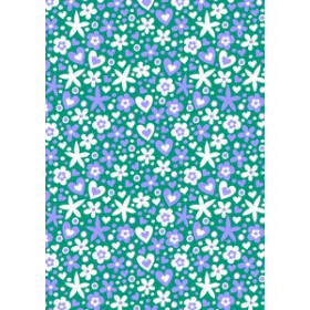 Papel de regalo en bobina PAPEL de REGALO BOBINA BASIKA 62 cm x 80 m (4 Kg aprox.) TODO AÑO (TA2305-E 62 CM)