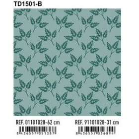 Papel de regalo en bobina PAPEL de REGALO BOBINA BASIKA 62 cm x 80 m (4 Kg aprox.) TODO AÑO (TD1501-B 62 CM)