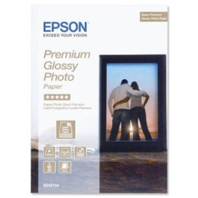 Papel inkjet PAPEL EPSON PREMIUM GLOSSY PHOTO 13x18 255 Gr. 30 Hj.