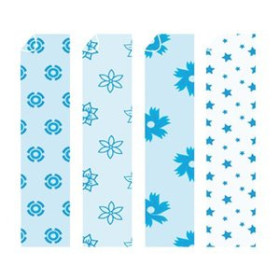 Papel origami PAPEL para ORIGAMI NIEFENVER 20x20 cm. AZUL-1 SOBRE de 20 hojas