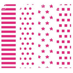 Papel origami PAPEL para ORIGAMI NIEFENVER 20x20 cm. ROSA-3 SOBRE de 20 hojas