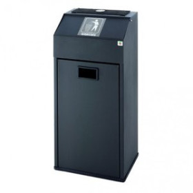 Ceniceros PAPELERA CENICERO CILINDRO B-63 METALICA