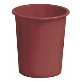 Papeleras plásticas cerradas PAPELERA PLASTICO CERRADA FAIBO 14 L BURDEOS