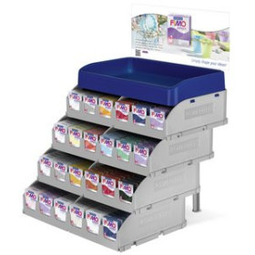 Fimo ® PASTA MODELAR FIMO EFFECT 24 COLORES EXPOSITOR de 288 (57 GR.)